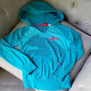 Puma Aqua Hoodie with Logo